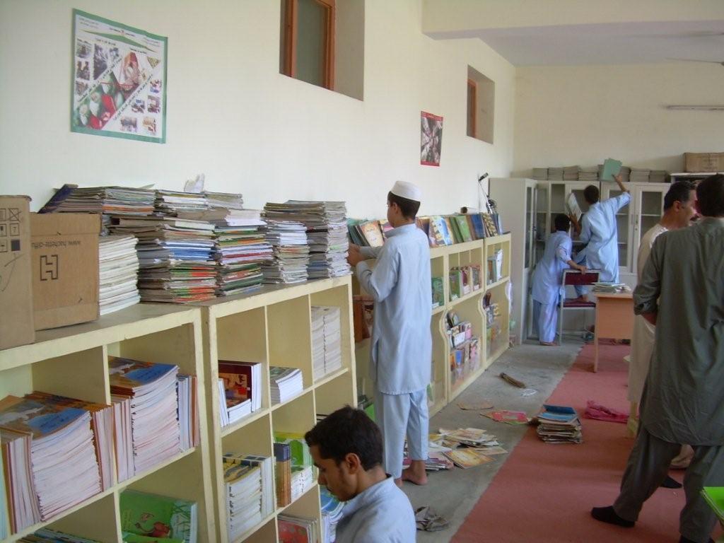 Équipement d'une bibliothèque, Djalalabad