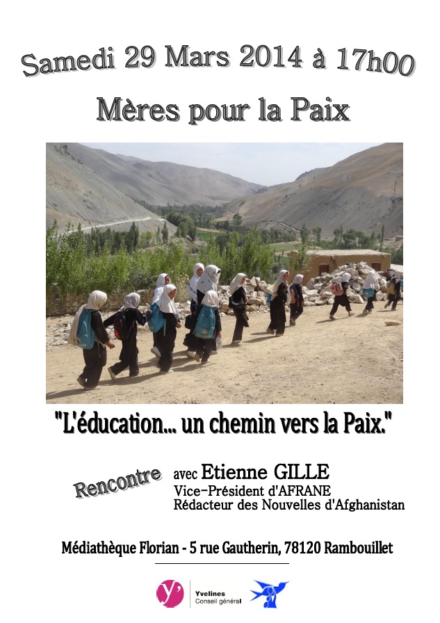 2014.03 Rencontre AFRANE Mères pour la Paix